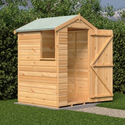 4 x 4 Shire Shetland Shiplap Apex Shed