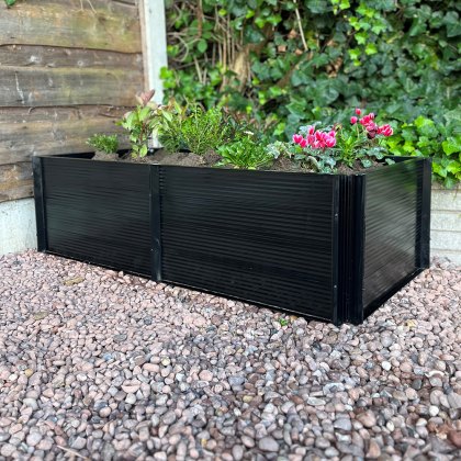 Elite Roots and Shoots 4 x 2 Raised Bed in Aluminium