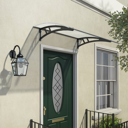 Palram Canopia Calisto 1350 Grey Door Canopy 5x3