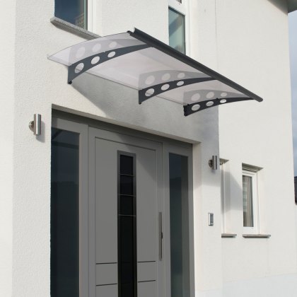 Palram Canopia Garamond 2050 Grey Door Canopy 7x3