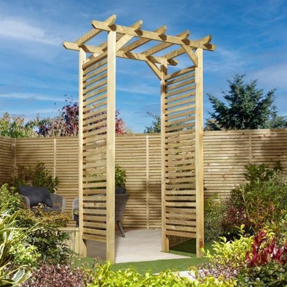 Rowlinson Stapeley Garden Arch - Pressure Treated