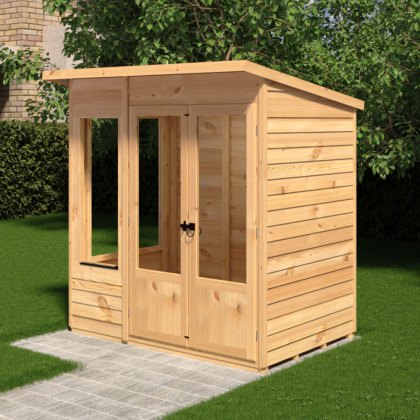 Shire Alora 6 x 4 Pent Summerhouse Shire Alora 6 x 4 Pent Summerhouse