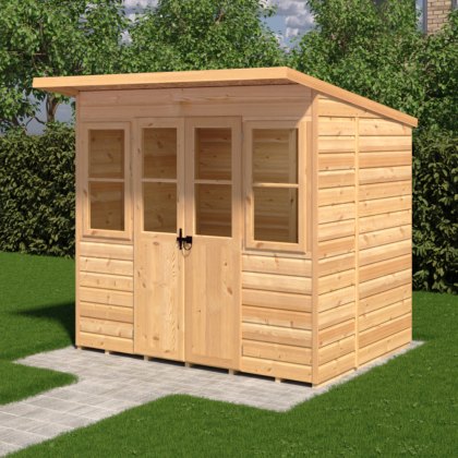 Shire Haddon 7 x 5 Pent Summerhouse Shire Haddon 7 x 5 Pent Summerhouse