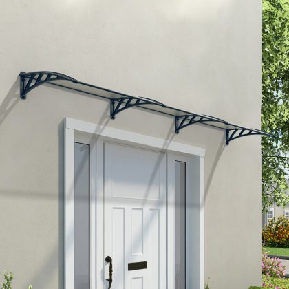 12 x 3 Palram Canopia Neo 3540 Grey Door Canopy 12 x 3 Palram Canopia Neo 3540 Grey Door Canopy