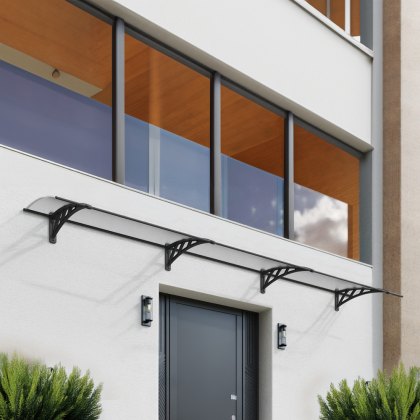 14 x 3 Palram Canopia Neo 4050 Grey Door Canopy 14 x 3 Palram Canopia Neo 4050 Grey Door Canopy