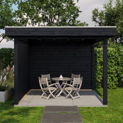 10 x 10 (3.0m x 3.0m) Lugarde Select Trowbridge Gazebo Treated Black 10 x 10 (3.0m x 3.0m) Lugarde Select Trowbridge Gazebo Treated Black