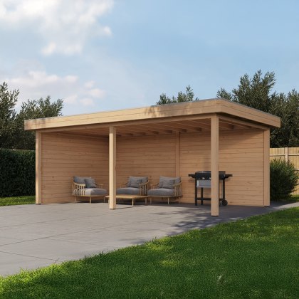 19 x 12 (5.88m x 3.50m) Lugarde Select Reading Gazebo 19 x 12 (5.88m x 3.50m) Lugarde Select Reading Gazebo