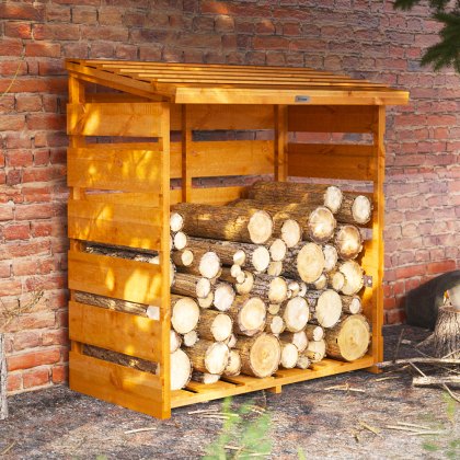 4 x 2 Powersheds Log Store 4 x 2 Powersheds Log Store