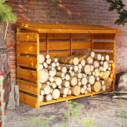 6 x 2 Powersheds Log Store 6 x 2 Powersheds Log Store