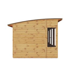 10x8 Mercia Helios Summerhouse - isolated side view