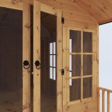 Mercia Wessex Summerhouse - isolated door view