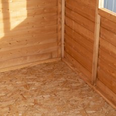 8x6 Shire Value Overlap Shed - floor