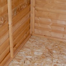 7x5 Shire Value Overlap Shed - floor