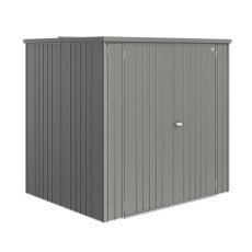 6 x 5 Biohort Equipment Locker 190 Large in metallic Quartz Grey