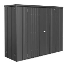 8 x 5 (2.28m X 1.55m) Biohort Equipment Locker 230 Large - metallic dark grey