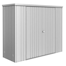 8 x 5 (2.28m X 1.55m) Biohort Equipment Locker 230 Large - metallic silver