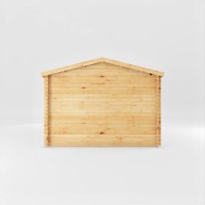 4.5m x 3.5m Mercia Home Office Studio - (28mm to 44mm logs) - side view