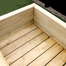 Mercia Carlton Raised Planter - 1m - Close Up