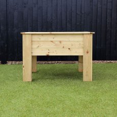 Mercia Carlton Raised Planter - 1m - Front View