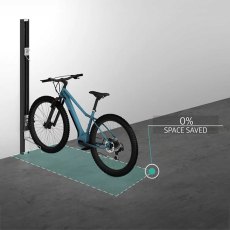 Biohort BikeLift® Wall Mounted in Metallic Dark Grey - Standard and Swivel Mount - standard