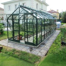 Elite Titan 800 8x20 Greenhouse in green side view