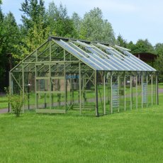 Elite Titan 1200 12x20 Greenhouse in option Olive Powder Coating with additional extras