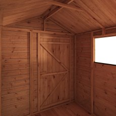 Mercia Woodsman Shiplap Apex 6x6 Shed - internal view