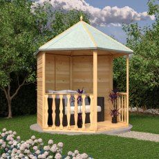 8 X 7 Shire Gazebo - in situ, RHS