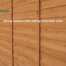 5ft High (1500mm) Grange Superior Lap Fence Panel - Pressure Treated - nails