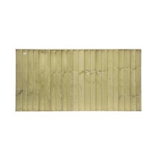 3ft High (900mm) Grange Standard Featheredge Fence Panel - isolated