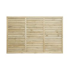 4ft High (1200mm) Grange Contemporary Vogue Fence Panel - Pressure Treated - isolated