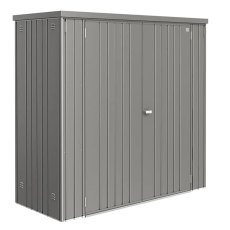 6 X 3 (1.91m X 0.83m) Biohort Equipment Locker 190 - metallic quartz grey