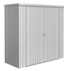 6 X 3 (1.91m X 0.83m) Biohort Equipment Locker 190 - metallic silver