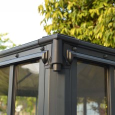 10 X 15 Palram Canopia Ledro 4300 Enclosed Gazebo (2.96m x 4.3m) - gutter