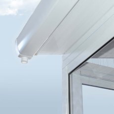 10 x 14 (3m X 4.2m) Palram Canopia SanRemo Verandah White Sun Room - gutter