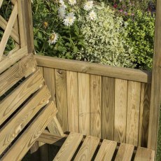 Rowlinson Salisbury Garden Arbour Seat - seat