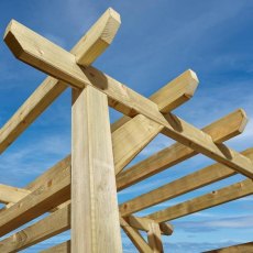 Rowlinson Stapeley Garden Arch - roof slat