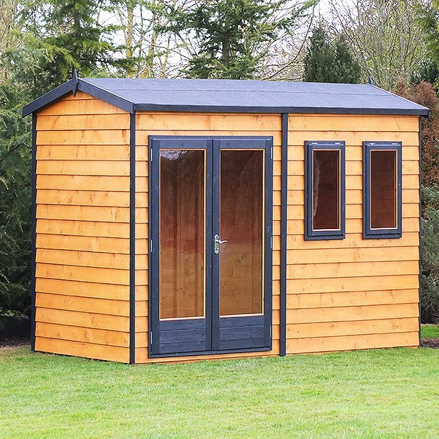 10x10 Shire Garden Studio Summerhouse - 10 x 10 Shire Garden Studio Summerhouse