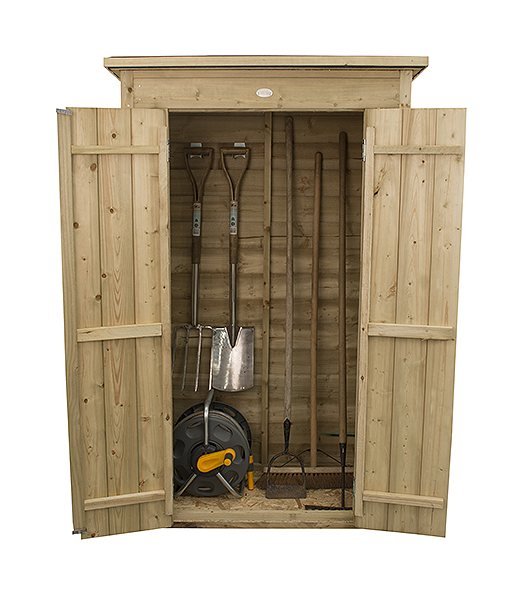 3 x 2 Forest Pent Tall Garden Store - Pressure Treated - elbec garden ...