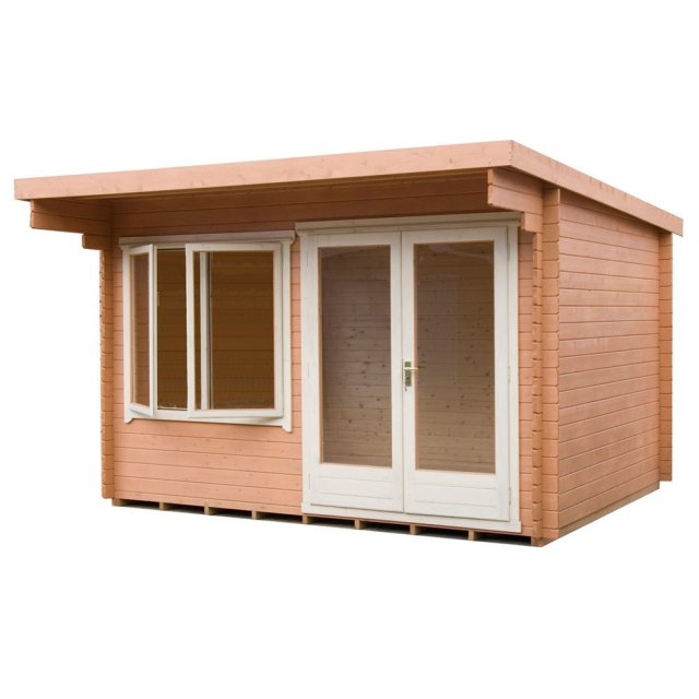 10Gx12 Shire Belgravia Log Cabin (28mm Logs to 44mm Logs) - elbec ...