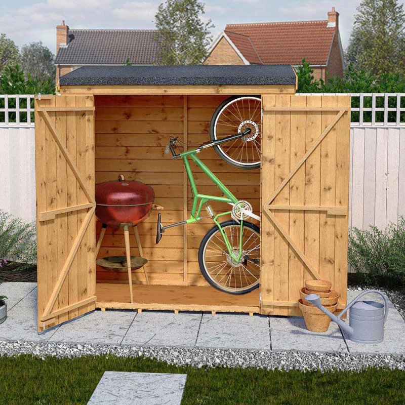 Mercia 6 x 2'6 Mercia Tongue and Groove Pent Storage