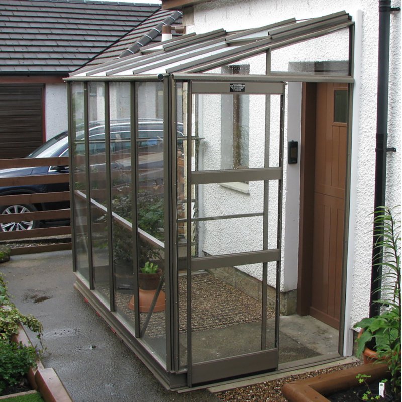 Elite Kensington 4x8 Lean to Greenhouse