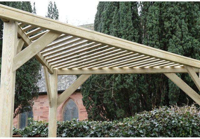 Forest Corner Pergola